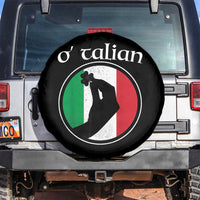Funny O'Talian Spare Tire Cover St Patrick's Day Italian Pinched Fingers Shamrock