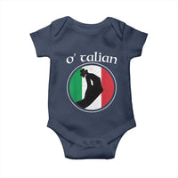 Funny O'Talian Baby Onesie St Patrick's Day Italian Pinched Fingers Shamrock