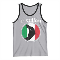 Funny O'Talian Tank Top St Patrick's Day Italian Pinched Fingers Shamrock
