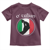 Funny O'Talian Toddler T Shirt St Patrick's Day Italian Pinched Fingers Shamrock