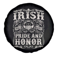 Irish Pride And Honor Spare Tire Cover Vintage Claddagh Ring Celtic Knot