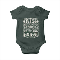 Irish Pride And Honor Baby Onesie Vintage Claddagh Ring Celtic Knot