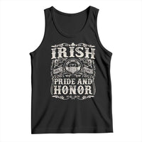 Irish Pride And Honor Tank Top Vintage Claddagh Ring Celtic Knot