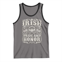 Irish Pride And Honor Tank Top Vintage Claddagh Ring Celtic Knot