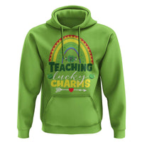 Funny St Patrick's Day Teacher Hoodie Teaching Lucky Charms