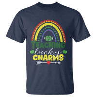 Funny St Patrick's Day Teacher T Shirt Teaching Lucky Charms