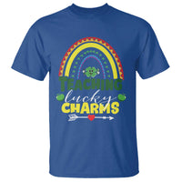 Funny St Patrick's Day Teacher T Shirt Teaching Lucky Charms