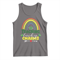 Funny St Patrick's Day Teacher Tank Top Teaching Lucky Charms