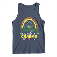 Funny St Patrick's Day Teacher Tank Top Teaching Lucky Charms