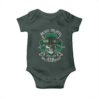 Funny Irish Pirate Full Of Blarrney Kiss Me For Good Luck Baby Onesie St Patrick's Day