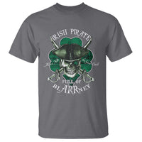 Funny Irish Pirate Full Of Blarrney Kiss Me For Good Luck T Shirt St Patrick's Day
