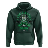 Funny St Patrick's Day Pirate Hoodie Arrgh Matey Let The Shenanigans Begin Shamrock