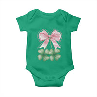 Not Lucky Just Blessed Baby Onesie Blessed Christian Shamrocks St Patricks Day Coquette