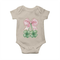 Not Lucky Just Blessed Baby Onesie Blessed Christian Shamrocks St Patricks Day Coquette