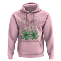Not Lucky Just Blessed Hoodie Blessed Christian Shamrocks St Patricks Day Coquette