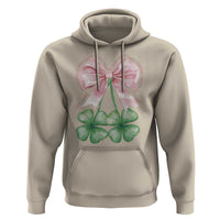 Not Lucky Just Blessed Hoodie Blessed Christian Shamrocks St Patricks Day Coquette