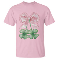 Not Lucky Just Blessed T Shirt Blessed Christian Shamrocks St Patricks Day Coquette