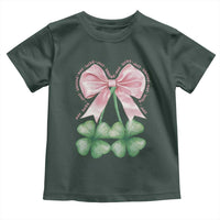 Not Lucky Just Blessed Toddler T Shirt Blessed Christian Shamrocks St Patricks Day Coquette
