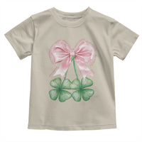 Not Lucky Just Blessed Toddler T Shirt Blessed Christian Shamrocks St Patricks Day Coquette