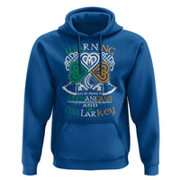 Funny Warning May Be Prone To Shenanigans And Malarkey Hoodie St Patrick's Day Celtic Shamrock