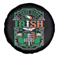 Funny Irish Beer Drinking Spare Tire Cover I Have Been Irish For Many Beers St Patrick's Day