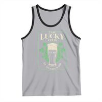 Funny St Patrick's Day Irish Beer Drinking Tank Top The Lucky Beer Club Horseshoe