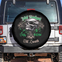 Funny Irish Pride Spare Tire Cover Irish Hooligan Stay True Till Death Flat Cap Skull