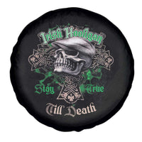 Funny Irish Pride Spare Tire Cover Irish Hooligan Stay True Till Death Flat Cap Skull