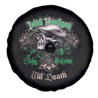 Funny Irish Pride Spare Tire Cover Irish Hooligan Stay True Till Death Flat Cap Skull