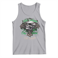 Funny Irish Pride Tank Top Irish Hooligan Stay True Till Death Flat Cap Skull