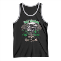 Funny Irish Pride Tank Top Irish Hooligan Stay True Till Death Flat Cap Skull