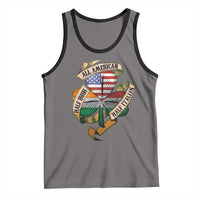 Half Irish Half Italian All American Tank Top Vintage Flag Shamrock Heritage