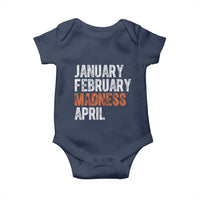Funny Basketball Baby Onesie January February Madness April Month