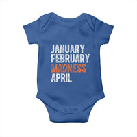 Funny Basketball Baby Onesie January February Madness April Month