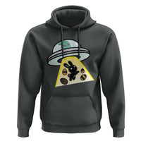 Funny Easter Day UFO Alien Bunny Hoodie
