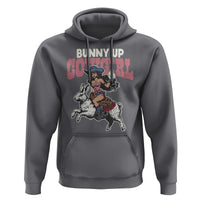 Funny Easter Day Western Hoodie Bunny Up Cowgirl Country Bunny