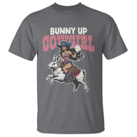 Funny Easter Day Western T Shirt Bunny Up Cowgirl Country Bunny