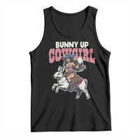 Funny Easter Day Western Tank Top Bunny Up Cowgirl Country Bunny