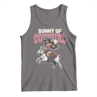 Funny Easter Day Western Tank Top Bunny Up Cowgirl Country Bunny