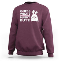 Funny Rabbit Guess What Bunny Butt Sweatshirt