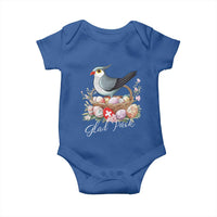 Funny Swedish Easter Day Baby Onesie Glad Pask Easter Eggs Cuckoo Bird