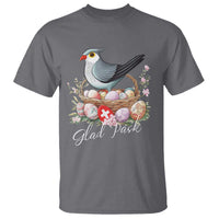 Funny Swedish Easter Day T Shirt Glad Pask Easter Eggs Cuckoo Bird
