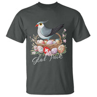 Funny Swedish Easter Day T Shirt Glad Pask Easter Eggs Cuckoo Bird
