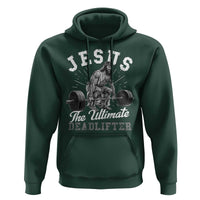Funny Jesus The Ultimate Deadlifter Hoodie Christian Workout Gym