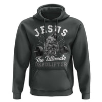 Funny Jesus The Ultimate Deadlifter Hoodie Christian Workout Gym