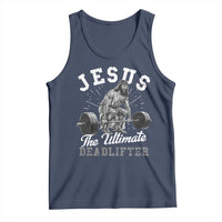 Funny Jesus The Ultimate Deadlifter Tank Top Christian Workout Gym