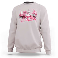 Washington DC Cherry Blossoms Sweatshirt Capitol Building Monuments Memorials Sakura