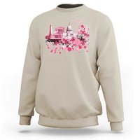 Washington DC Cherry Blossoms Sweatshirt Capitol Building Monuments Memorials Sakura