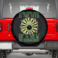 Within Every Ending Is The Seed Of A New Beginning Spare Tire Cover Ostara Pagan Eostre Easter Day