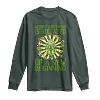 Within Every Ending Is The Seed Of A New Beginning Long Sleeve Shirt Ostara Pagan Eostre Easter Day